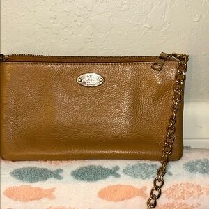 Coach Brown Leather Crossbody Bag